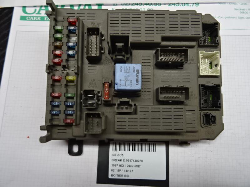 BSI MODULE Citroen C5 - 10/04