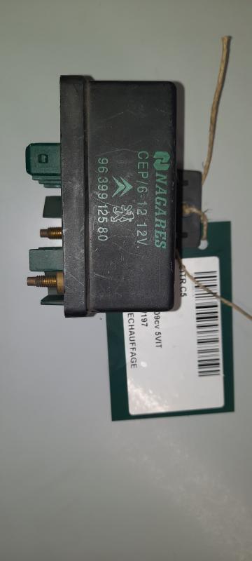 RELAIS DE PRECHAUFFAGE Citroen C5 - 10/04