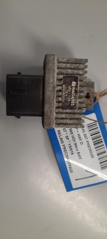 VOORGLOEI RELAIS Peugeot 207 2/06 > 15