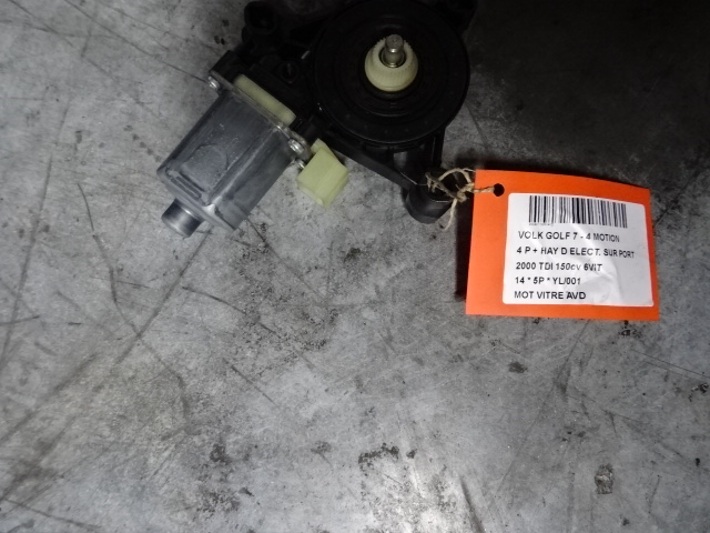 MOTOR RUITMECHANISME VOOR RECHTS Vw GOLF VII 11/12 - 17
