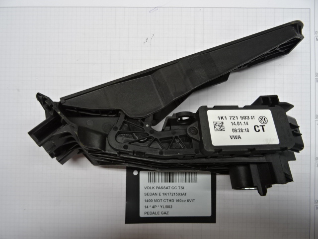 GASPEDAAL Vw PASSAT 11/10 - 14