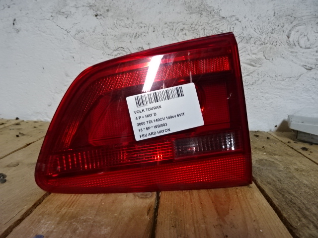 LICHT ACHTERKLEP RECHTS Vw TOURAN 08/10 - 15