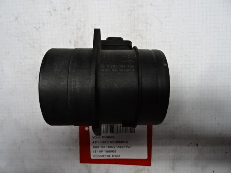 AIRFLOW METER Vw TOURAN 08/10 - 15
