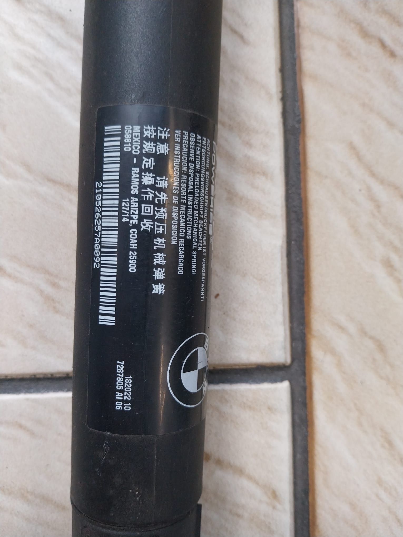 DRUKVEER Bmw X3 F25 04/14 - 17