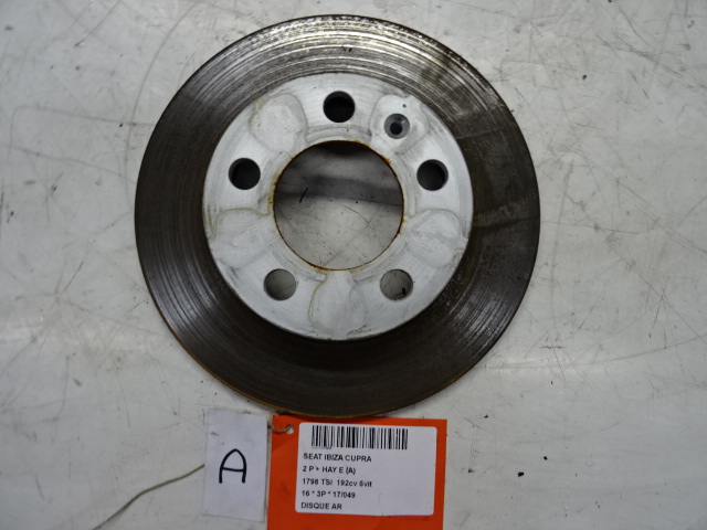 REMSCHIJF ACHTER Seat IBIZA MK4 (6J) FaceLift 7/2015-5/17