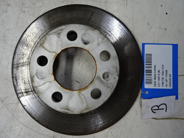 REMSCHIJF ACHTER Seat IBIZA MK4 (6J) FaceLift 7/2015-5/17