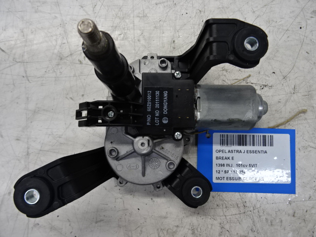 RUITENWISSERMOTOR ACHTER Opel ASTRA J 10 - 15 5P/D