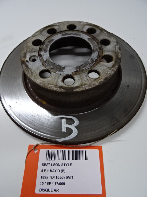 REMSCHIJF ACHTER Seat LEON (2) (1P)  9/05 - 12