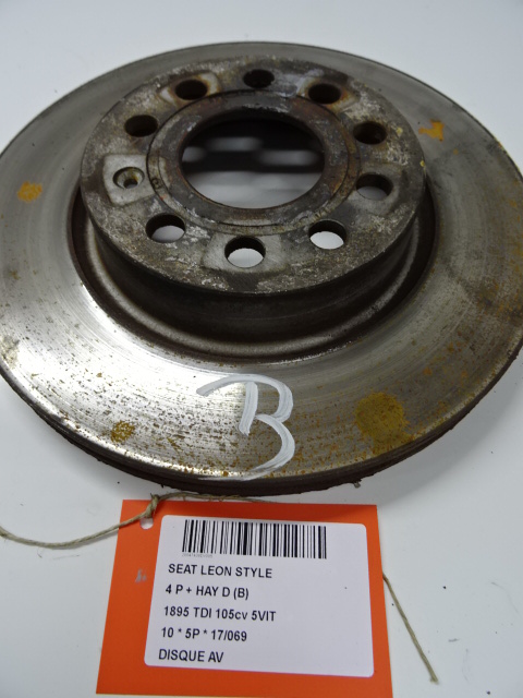 REMSCHIJF VOOR Seat LEON (2) (1P)  9/05 - 12