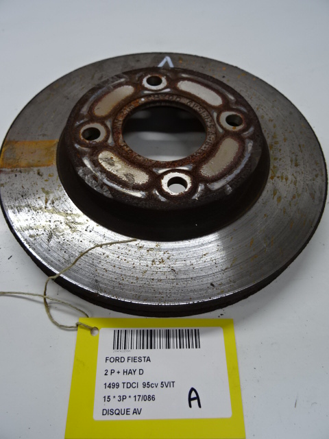 REMSCHIJF VOOR Ford FIESTA 1/13 - 17