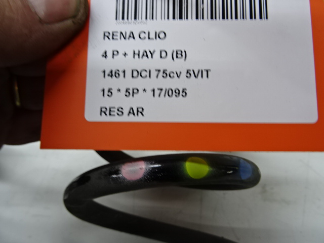 ACHTERVEER Renault CLIO IV 11/12 - 7/16