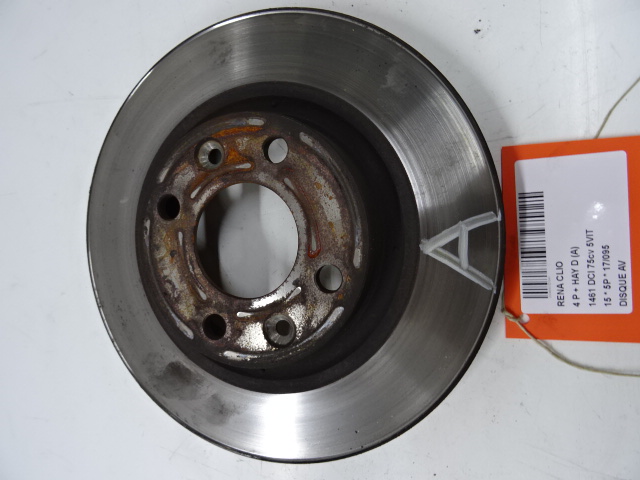REMSCHIJF VOOR Renault CLIO IV 11/12 - 7/16