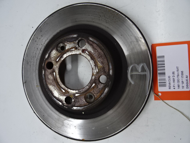 REMSCHIJF VOOR Renault CLIO IV 11/12 - 7/16