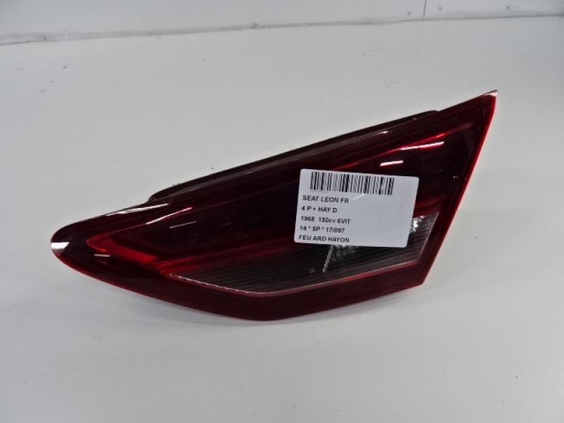 FEU ARRIERE DROIT DE HAYON Seat LEON (3) (5F) 1/13 - 1/17