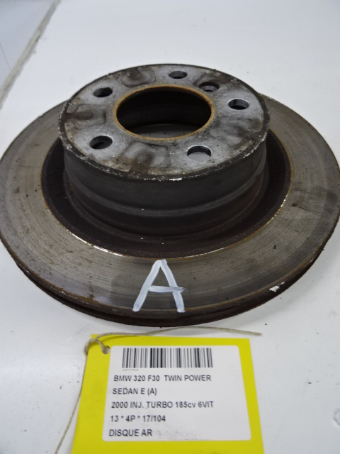 REMSCHIJF ACHTER Bmw 3 F30 BERLINE 12 - 19