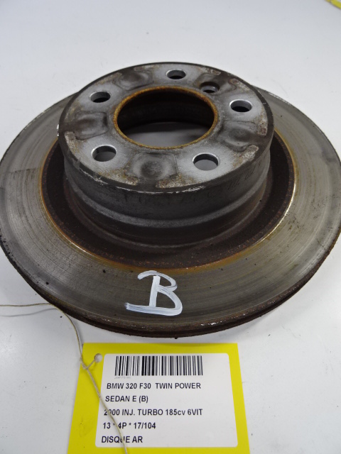 REMSCHIJF ACHTER Bmw 3 F30 BERLINE 12 - 19