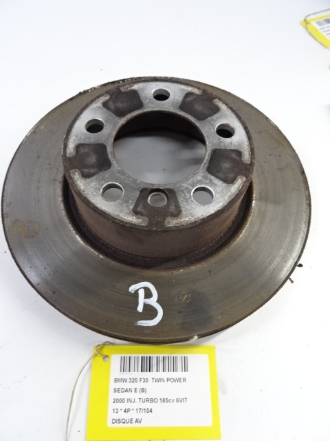 REMSCHIJF VOOR Bmw 3 F30 BERLINE 12 - 19