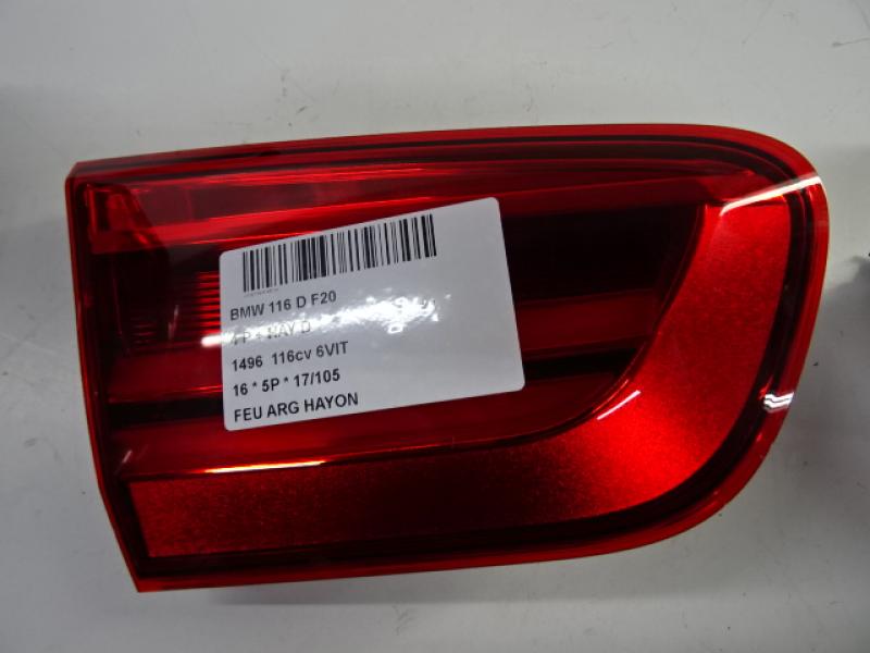 FEU ARRIERE GAUCHE DE HAYON Bmw 1 F20/F21 3/15 - 19
