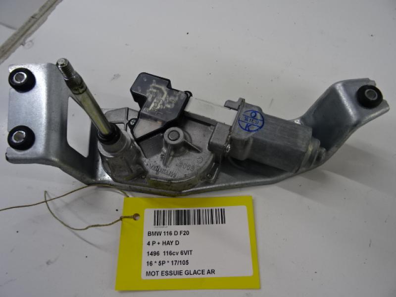 MOTEUR D'ESSUIE-GLACE ARRIERE Bmw 1 F20/F21 3/15 - 19