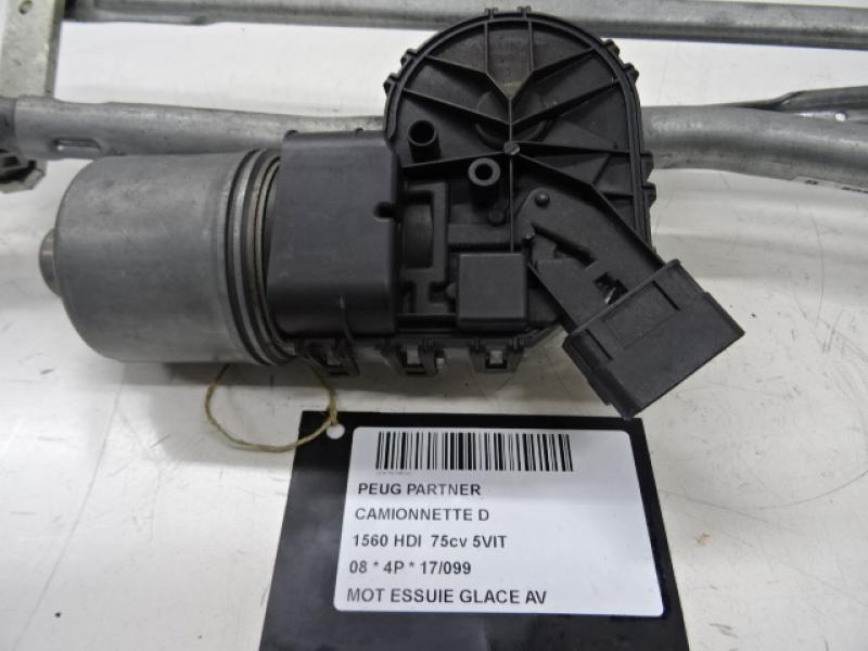 MOTOR RUITENWISSERS VOOR Peugeot PARTNER 08 - 18