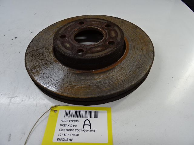 REMSCHIJF VOOR Ford FOCUS (3) 08 - 02/11