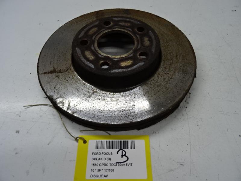 FRONT BRAKE DISC Ford FOCUS (3) 08 - 02/11