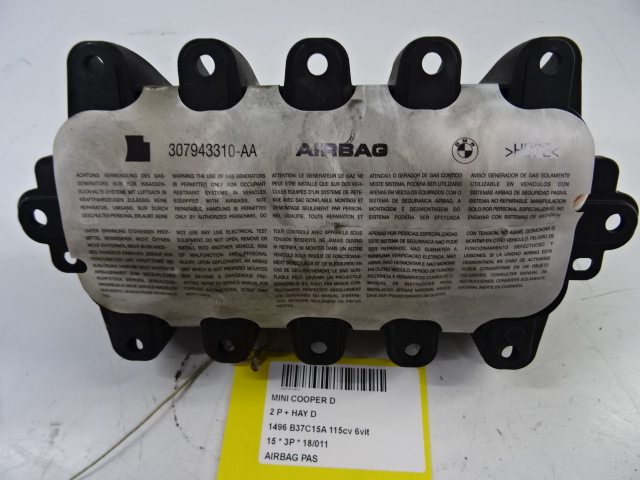 AIRBAG PASSAGER Mini F56 3-portes : 11/13 &gt;