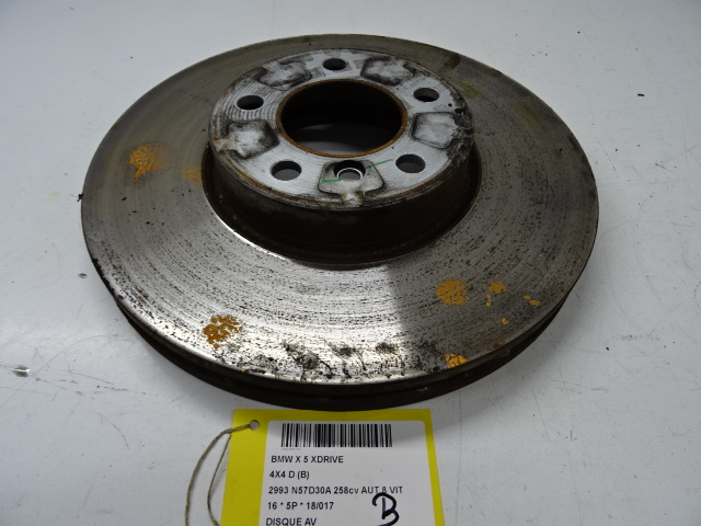 REMSCHIJF VOOR Bmw X5 F15 08/13 - 18