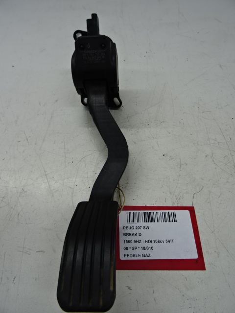 GASPEDAAL Peugeot 207 2/06 &gt; 15