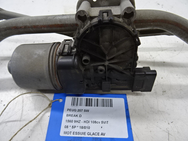 MOTOR RUITENWISSERS VOOR Peugeot 207 2/06 &gt; 15
