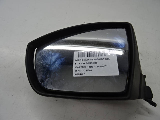 BUITENSPIEGEL LINKS Ford GRAND C-MAX 11/10-15