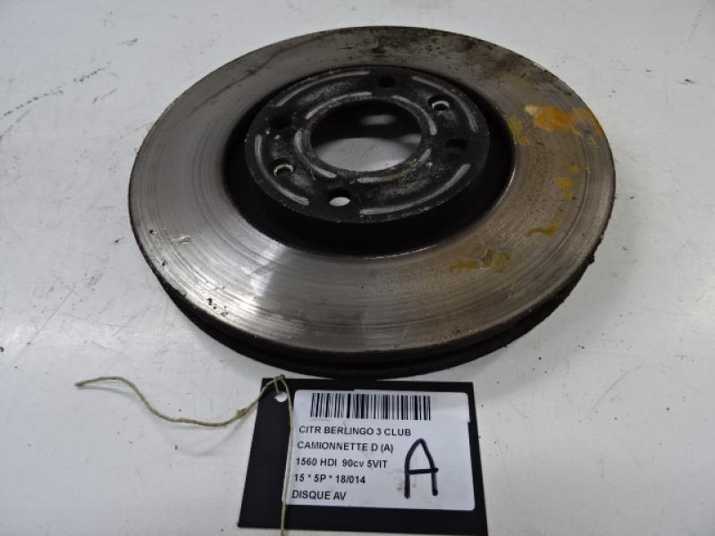 DISQUE AVANT Citroen BERLINGO 08 - 18