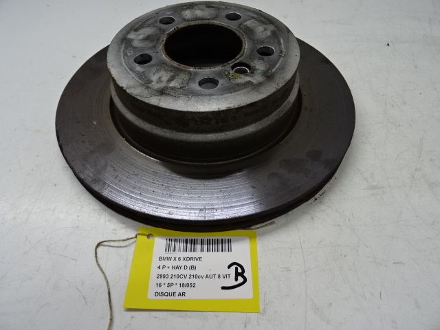 REMSCHIJF ACHTER Bmw X6 F16 08/14 - 19