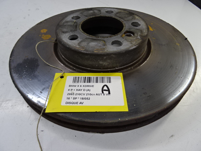 REMSCHIJF VOOR Bmw X6 F16 08/14 - 19