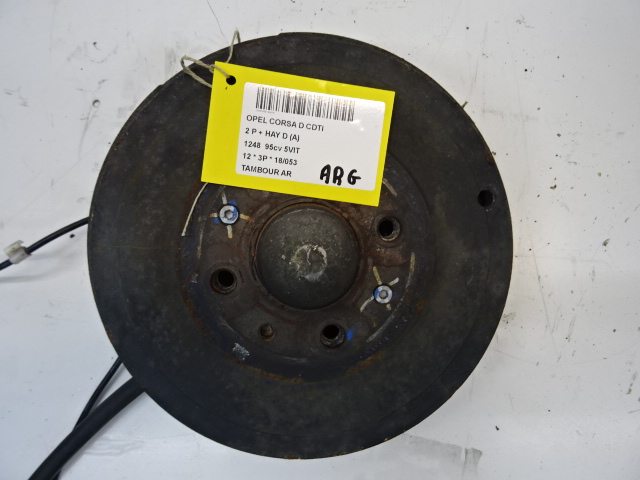 REMTROMMEL ACHTER Opel CORSA D 01/11 - 15