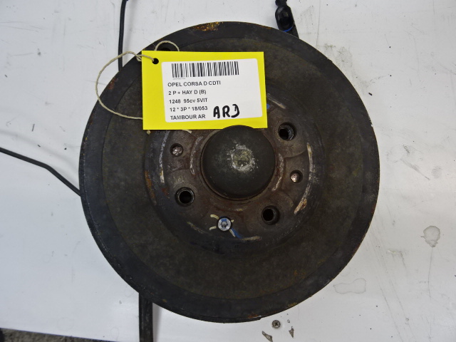 REMTROMMEL ACHTER Opel CORSA D 01/11 - 15