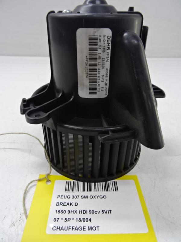 MOTOR VERWARMING Peugeot 307 7/05 - 08