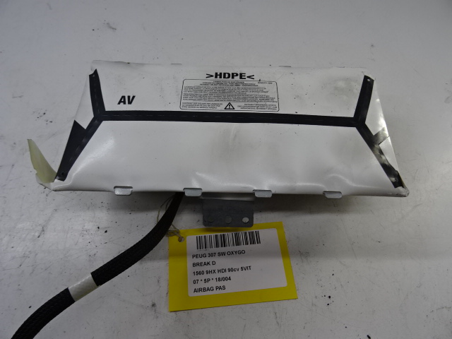 AIRBAG PASSAGIER Peugeot 307 7/05 - 08