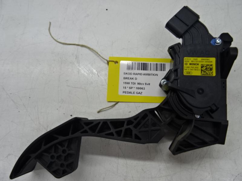 GASPEDAAL Skoda RAPID 12/12 - 5/17