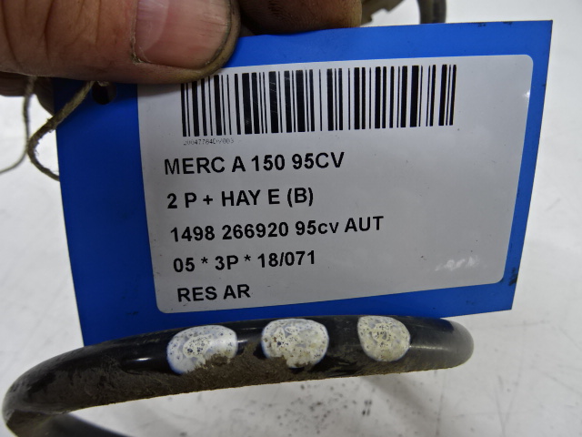 ACHTERVEER Mercedes-Benz A W169 04 - 5/2008