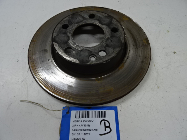 DISQUE AVANT Mercedes-Benz A W169 04 - 5/2008