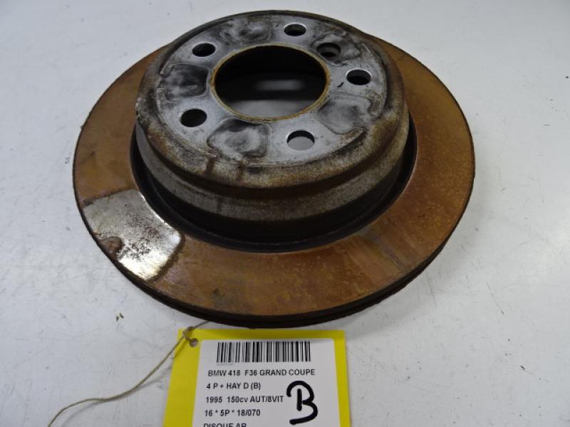 DISQUE ARRIERE Bmw 4  F32/33/36 7/13+