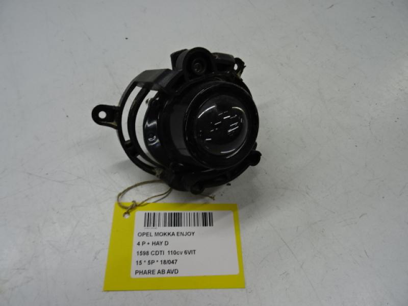 FOG LIGHT FRONT RIGHT Opel MOKKA 6/12 - 16