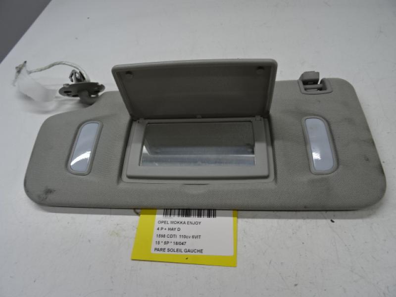 SUN VISOR LEFT Opel MOKKA 6/12 - 16