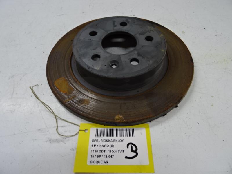 BREMSSCHEIBE HINTEN Opel MOKKA 6/12 - 16