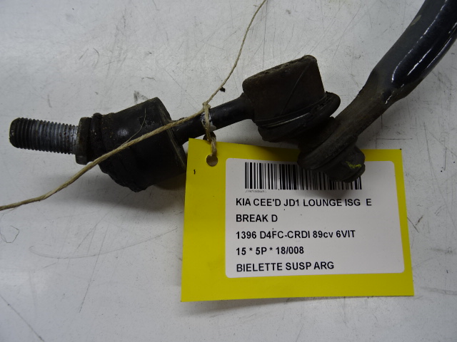 REACTIESTANG ACHTER LINKS Kia CEED 05/12 - 15