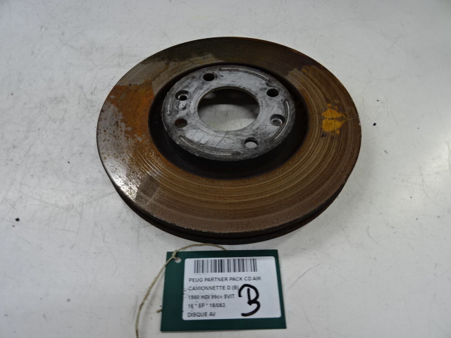 REMSCHIJF VOOR Peugeot PARTNER 08 - 18