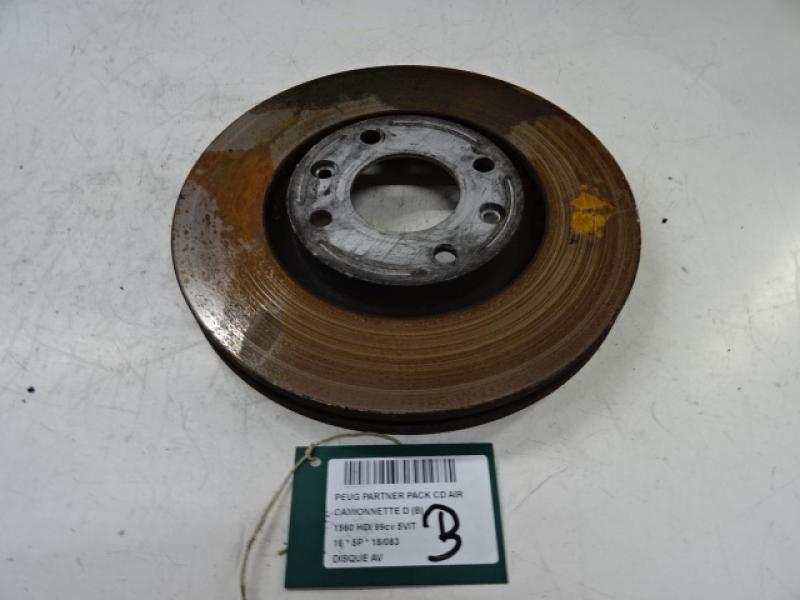 FRONT BRAKE DISC Peugeot PARTNER 08 - 18