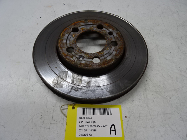 REMSCHIJF VOOR Seat IBIZA MK3 (6L1) 6/02 - 08