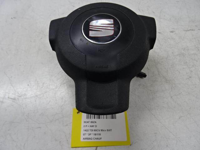 AIRBAG STUUR Seat IBIZA MK3 (6L1) 6/02 - 08